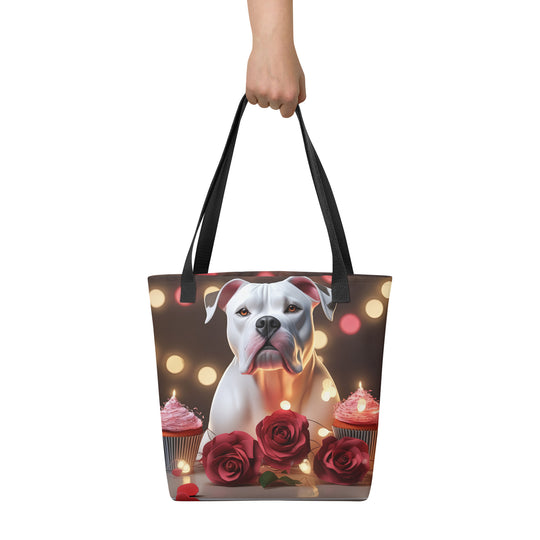 Tote bag-American Bulldog Romantic V2