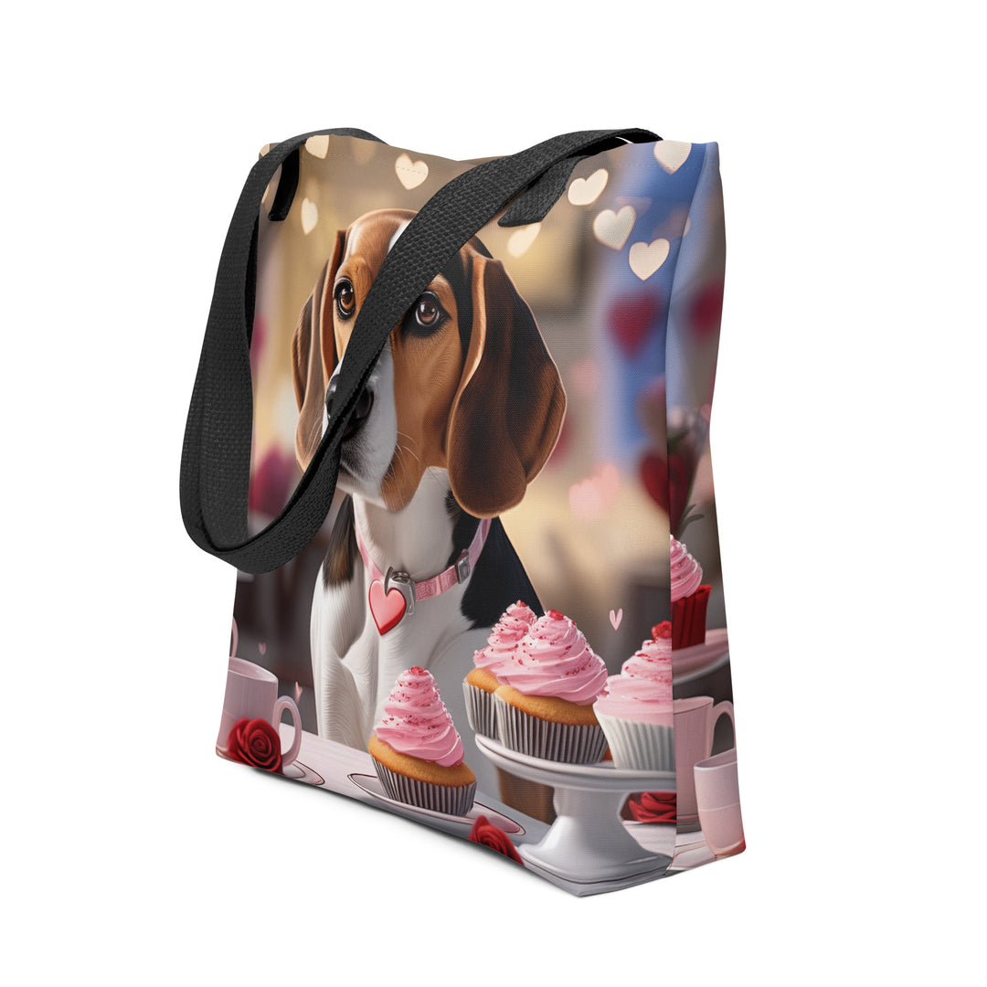 Tote bag-Beagle Romantic V2