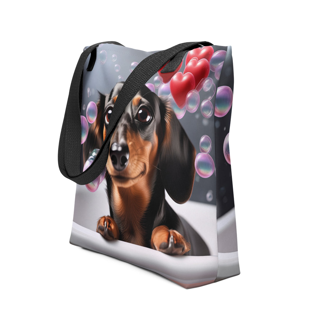 Tote bag-Dachshund Romantic V2