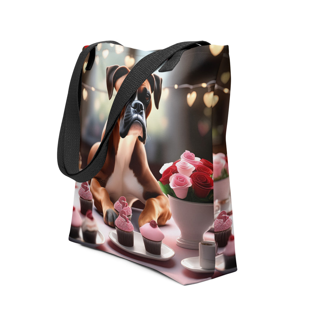 Tote bag-Boxer Romantic V2