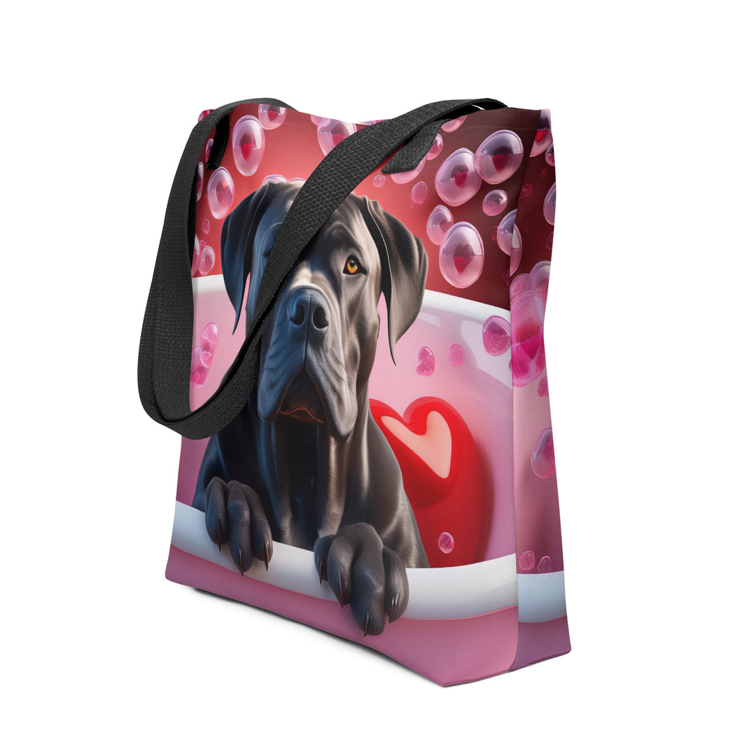 Tote bag-Cane Corso Romantic V2