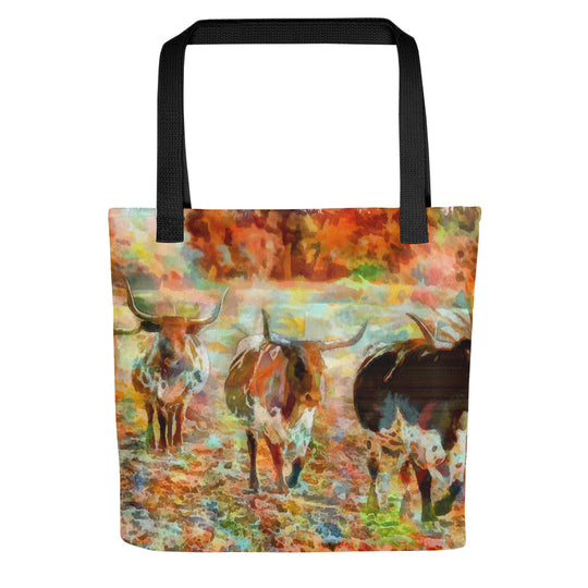 Tote bag - Longhorn Cattle