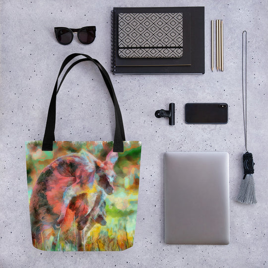 Tote bag - Kangaroo w Wallaby