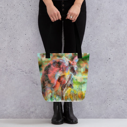 Tote bag - Kangaroo w Wallaby