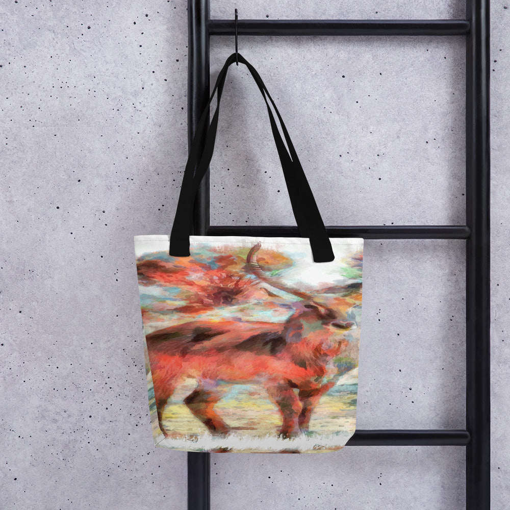 Tote bag - waterbuck v2