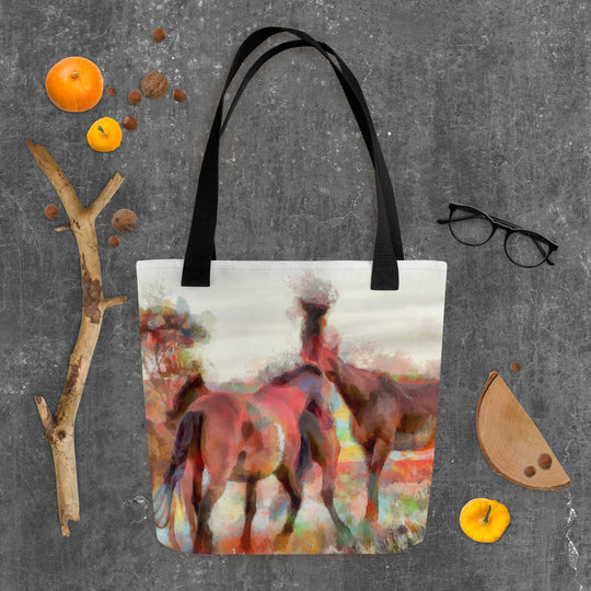 Tote bag - Mustang Horses