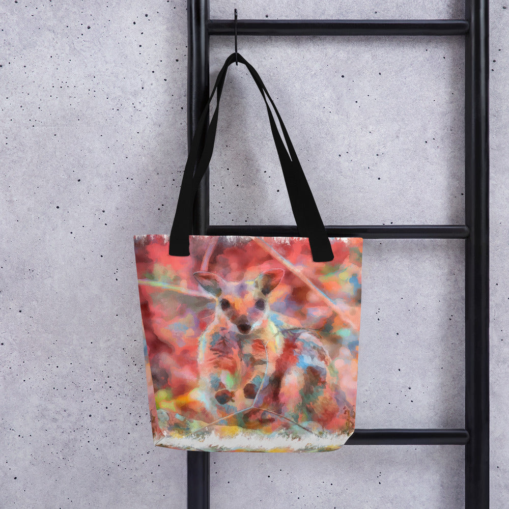 Tote bag - rock wallaby