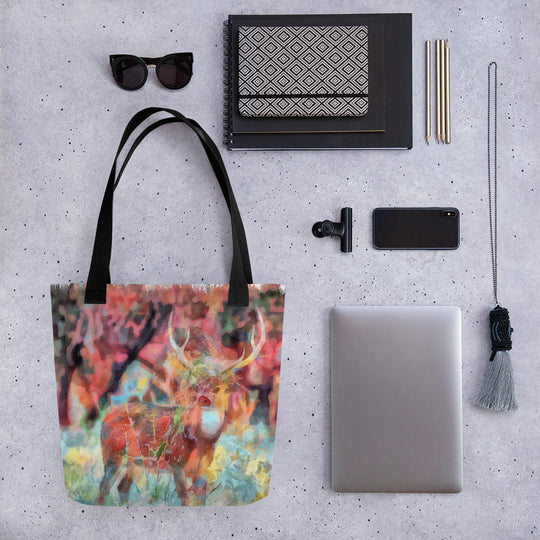 Tote bag - male deer