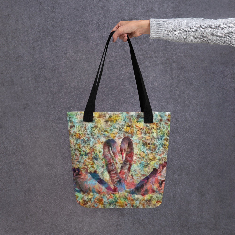Tote bag - black swans