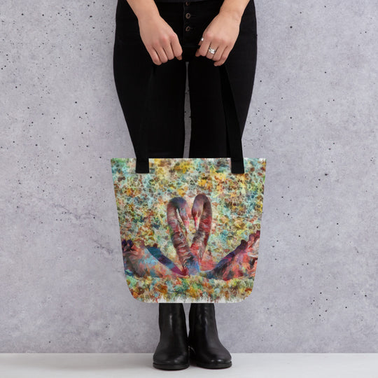 Tote bag - black swans