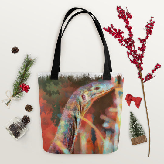 Tote bag - monitor lizard