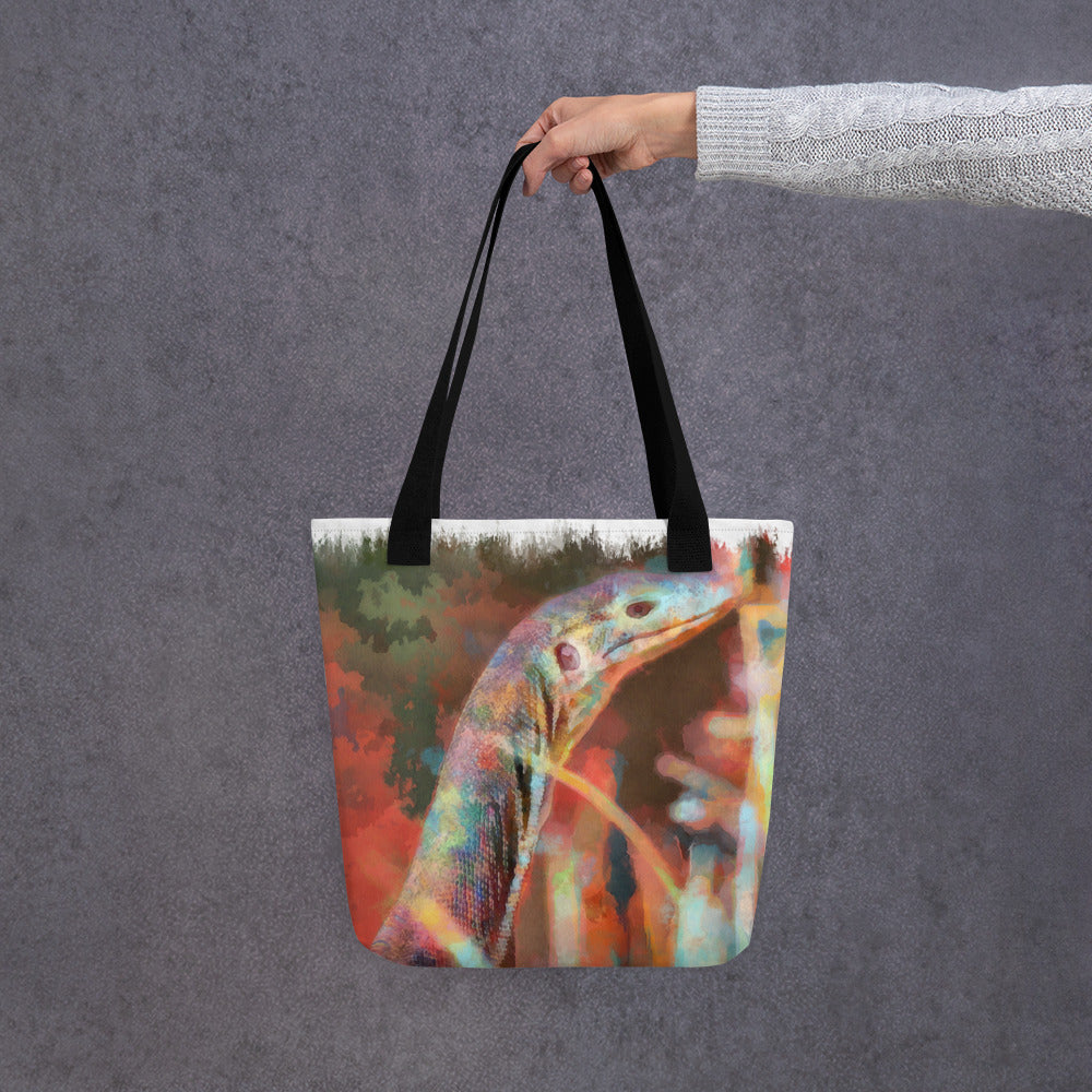 Tote bag - monitor lizard