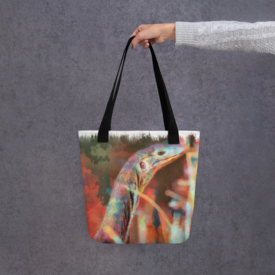 Tote bag - monitor lizard