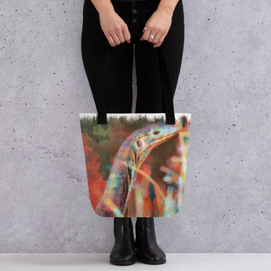 Tote bag - monitor lizard