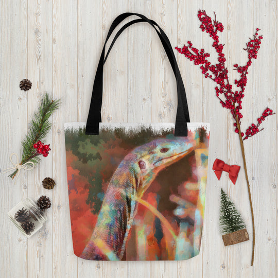 Tote bag - monitor lizard