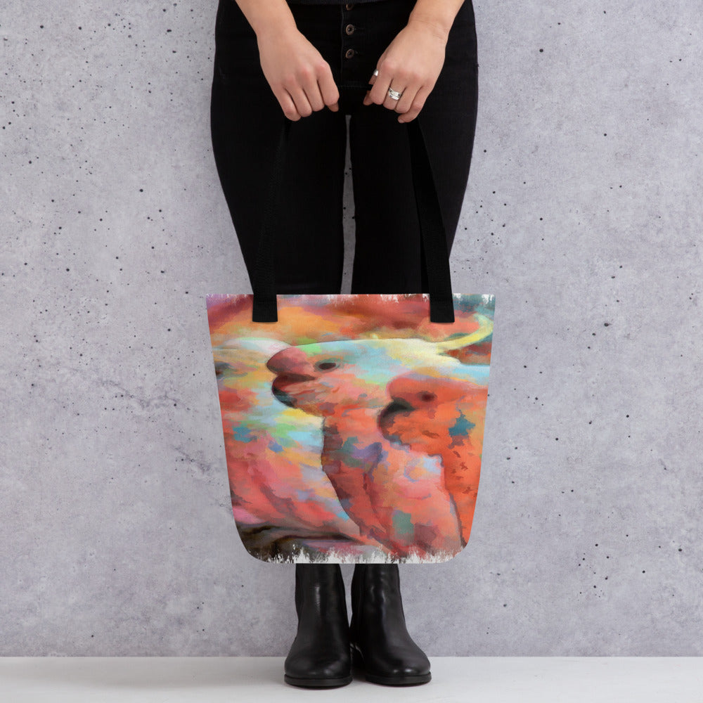 Tote bag - Sulphur-crested cockatoos