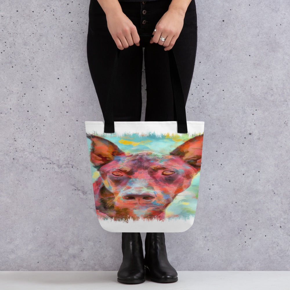 Tote bag - doberman pinscher