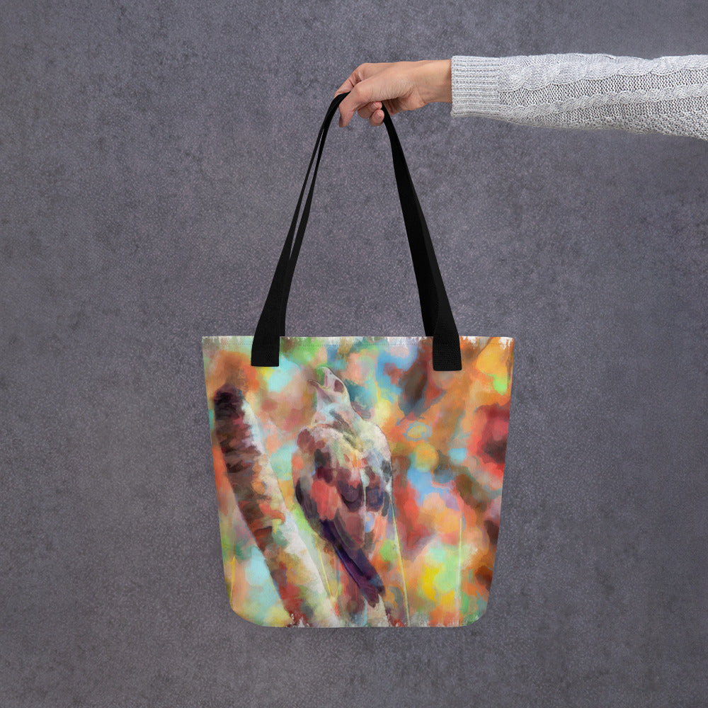 Tote bag - white-tailed kite