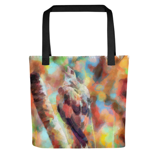 Tote bag - white-tailed kite