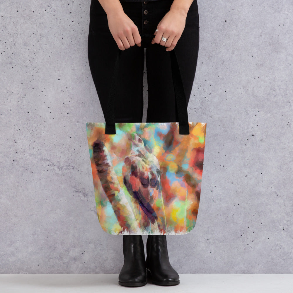 Tote bag - white-tailed kite