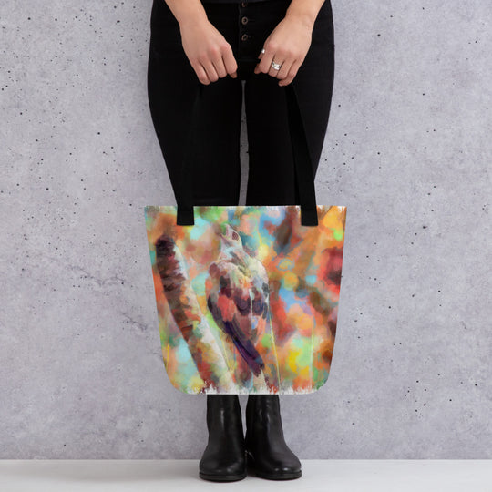 Tote bag - white-tailed kite