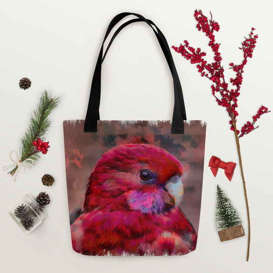 Tote bag - Crimson rosella