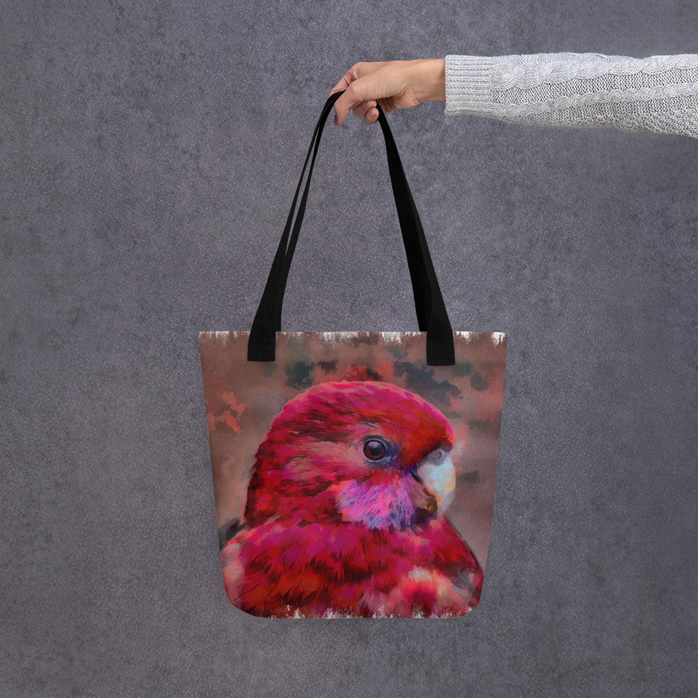 Tote bag - Crimson rosella