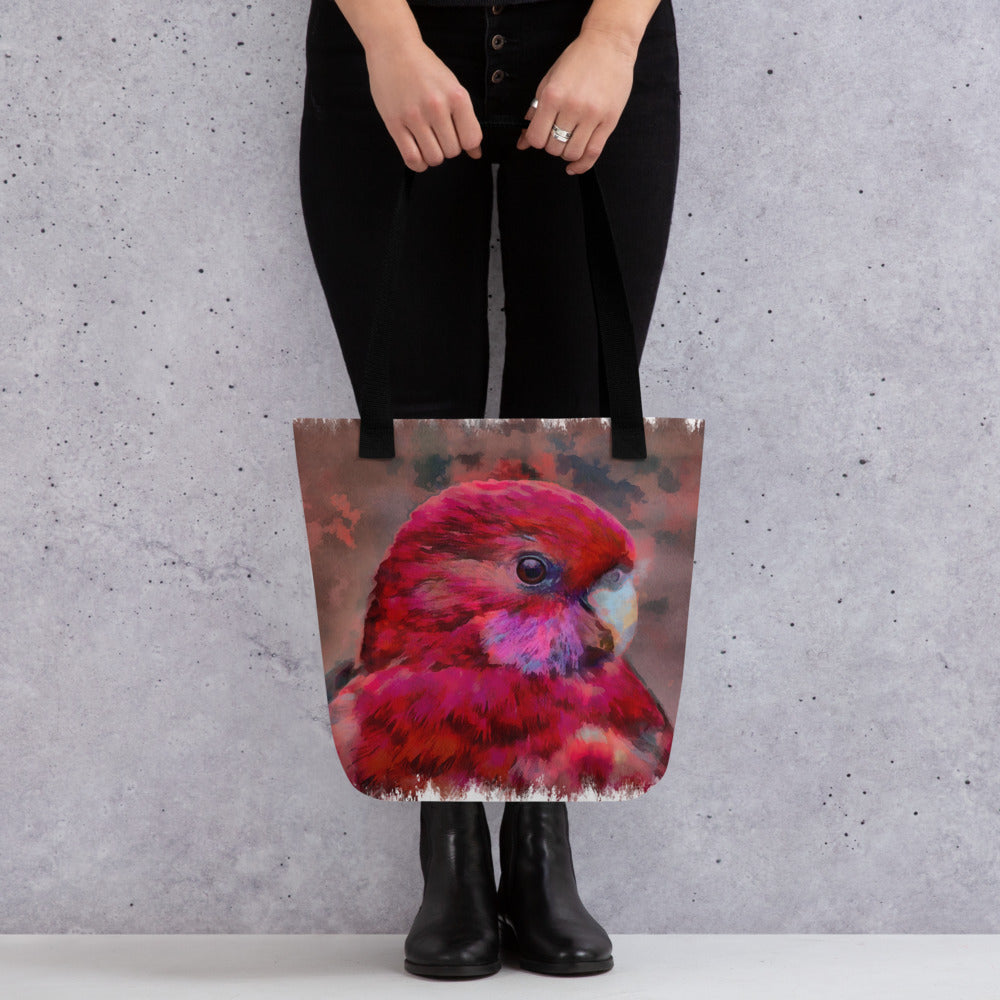Tote bag - Crimson rosella