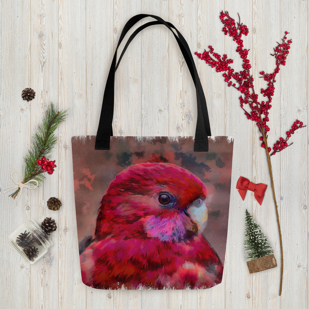 Tote bag - Crimson rosella
