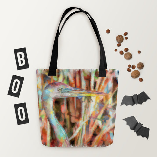 Tote bag - heron