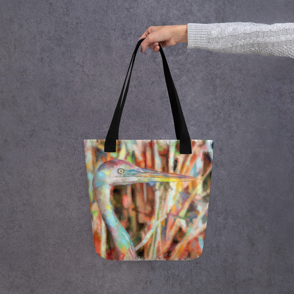 Tote bag - heron