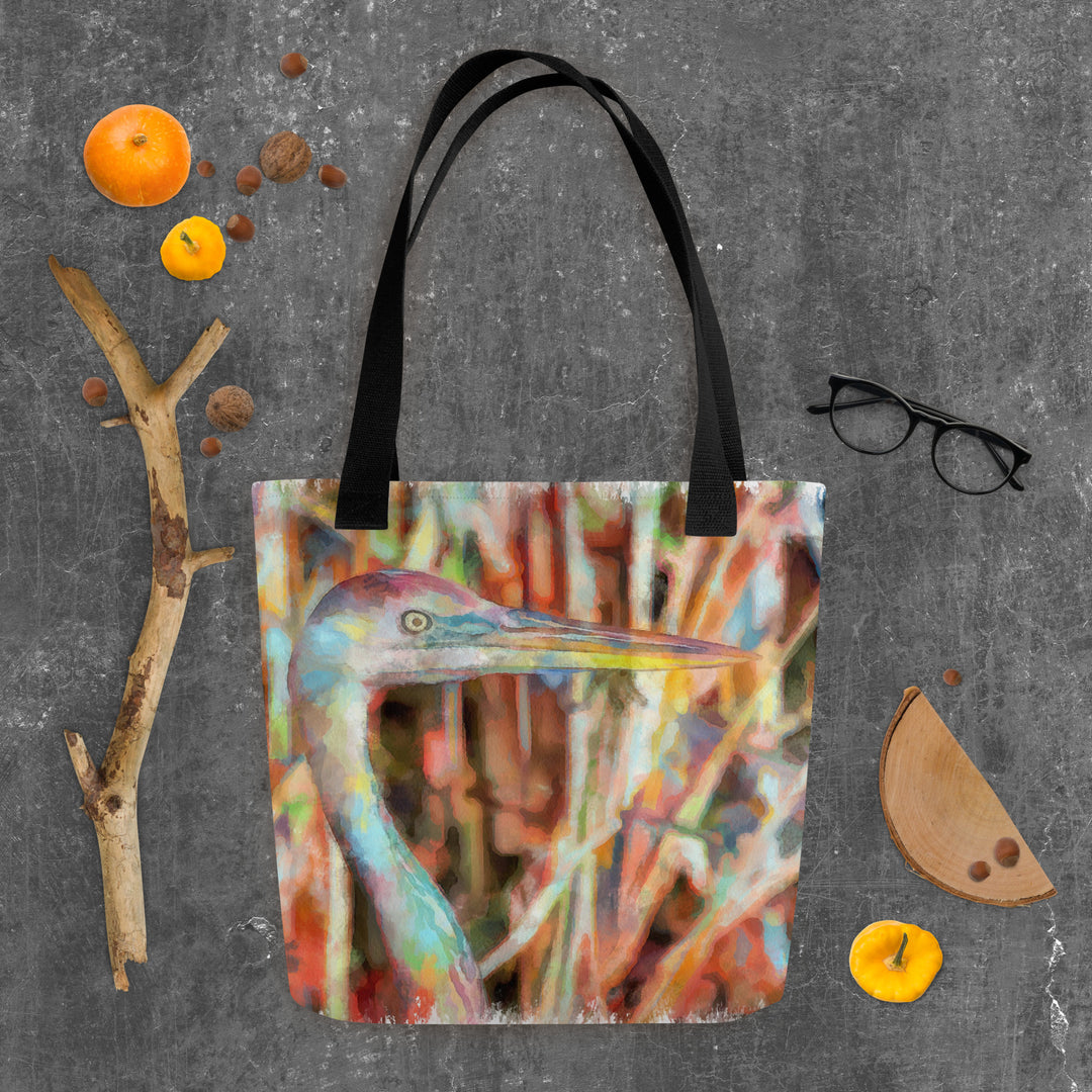 Tote bag - heron