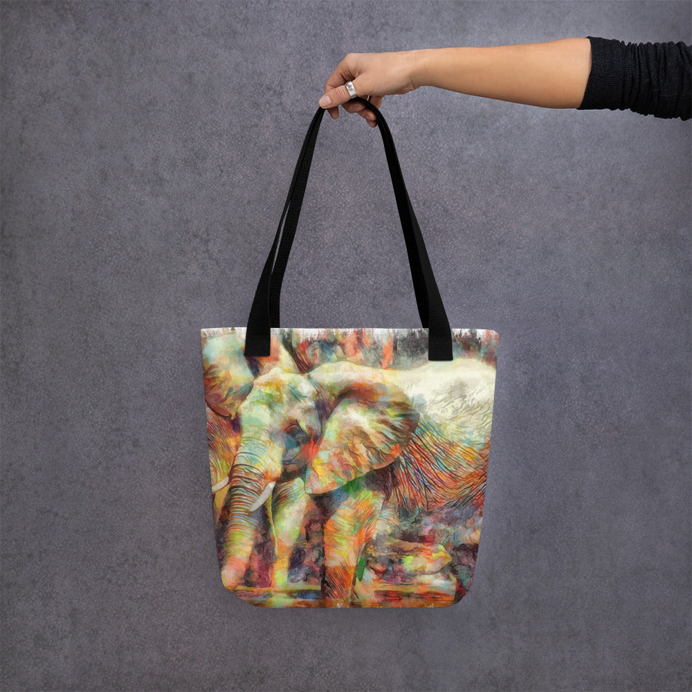 Tote bag - elephant v4