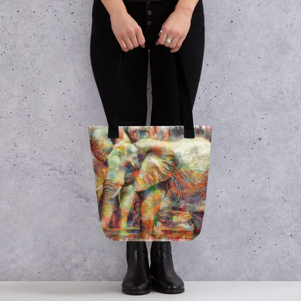 Tote bag - elephant v4