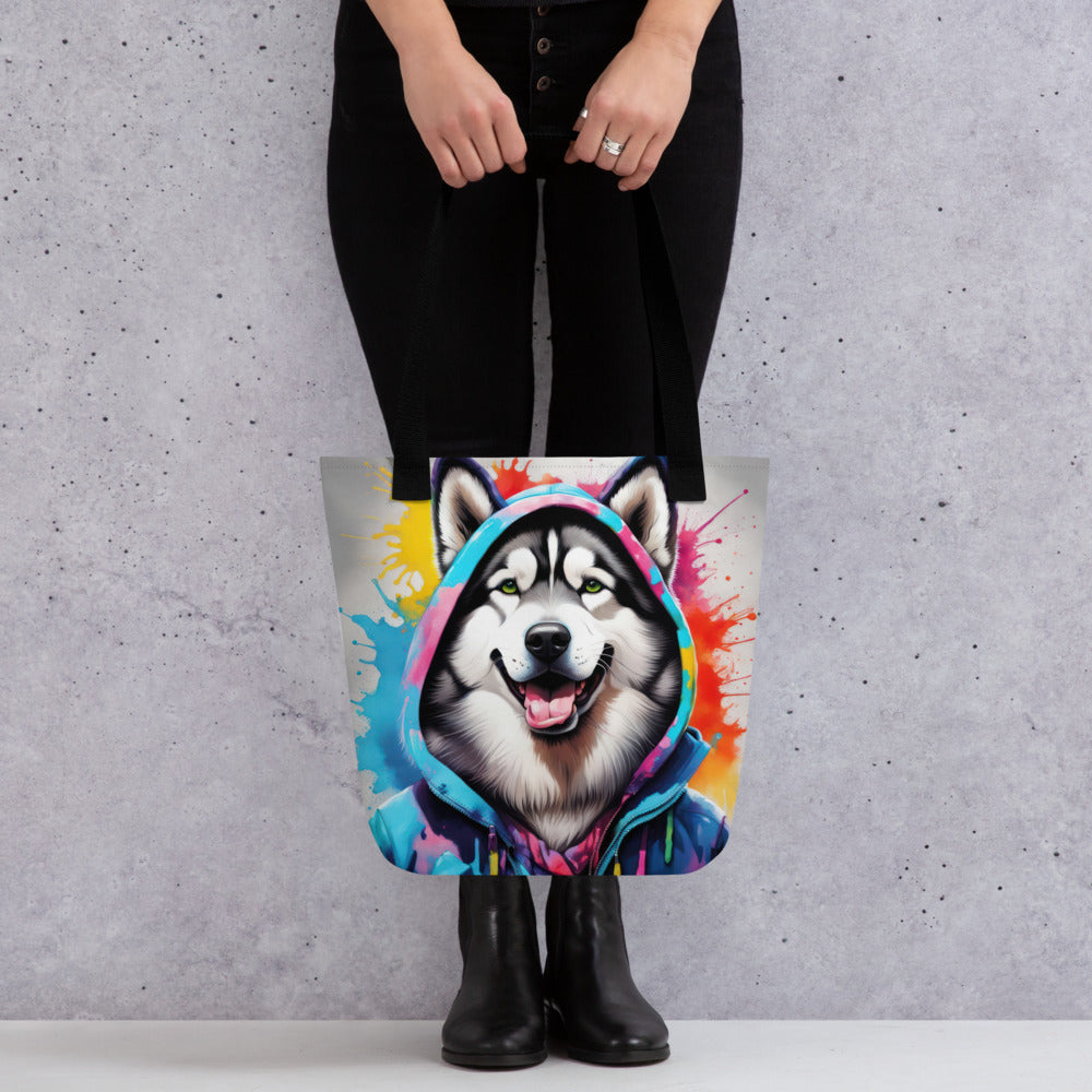 Tote bag-Alaskan Malamute