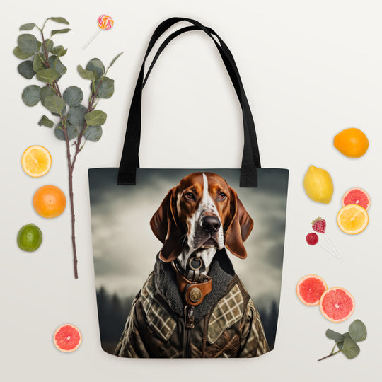 Tote bag-American English Coonhound V2