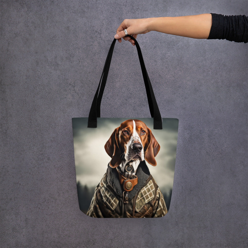 Tote bag-American English Coonhound V2