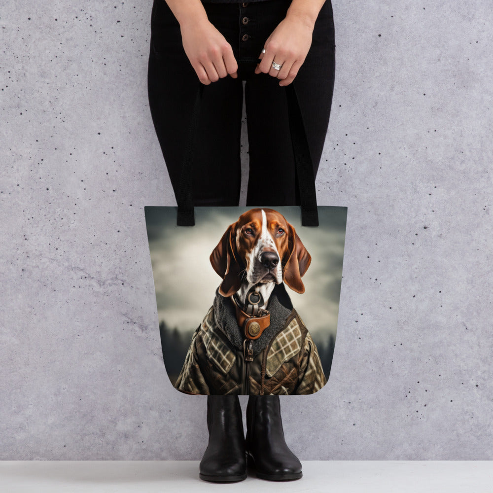 Tote bag-American English Coonhound V2