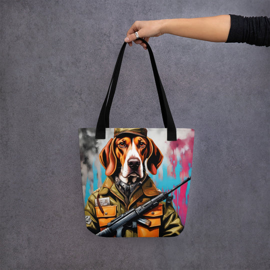 Tote bag-American English Coonhound V3