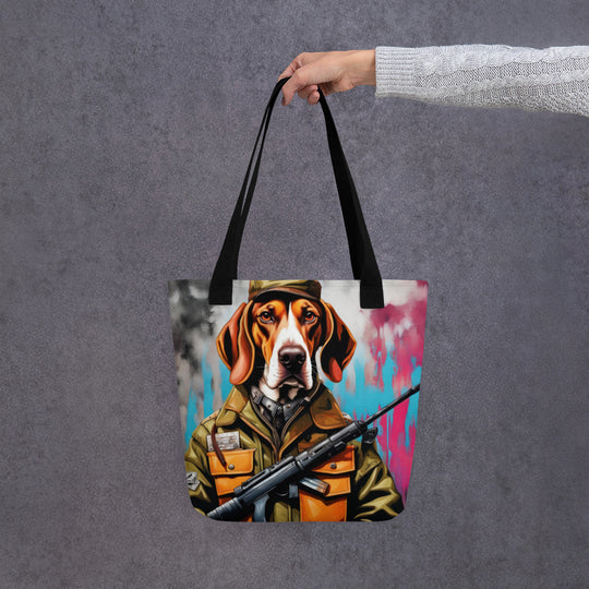 Tote bag-American English Coonhound V3