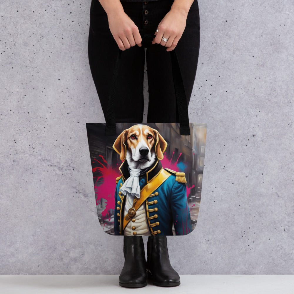 Tote bag-American Foxhound