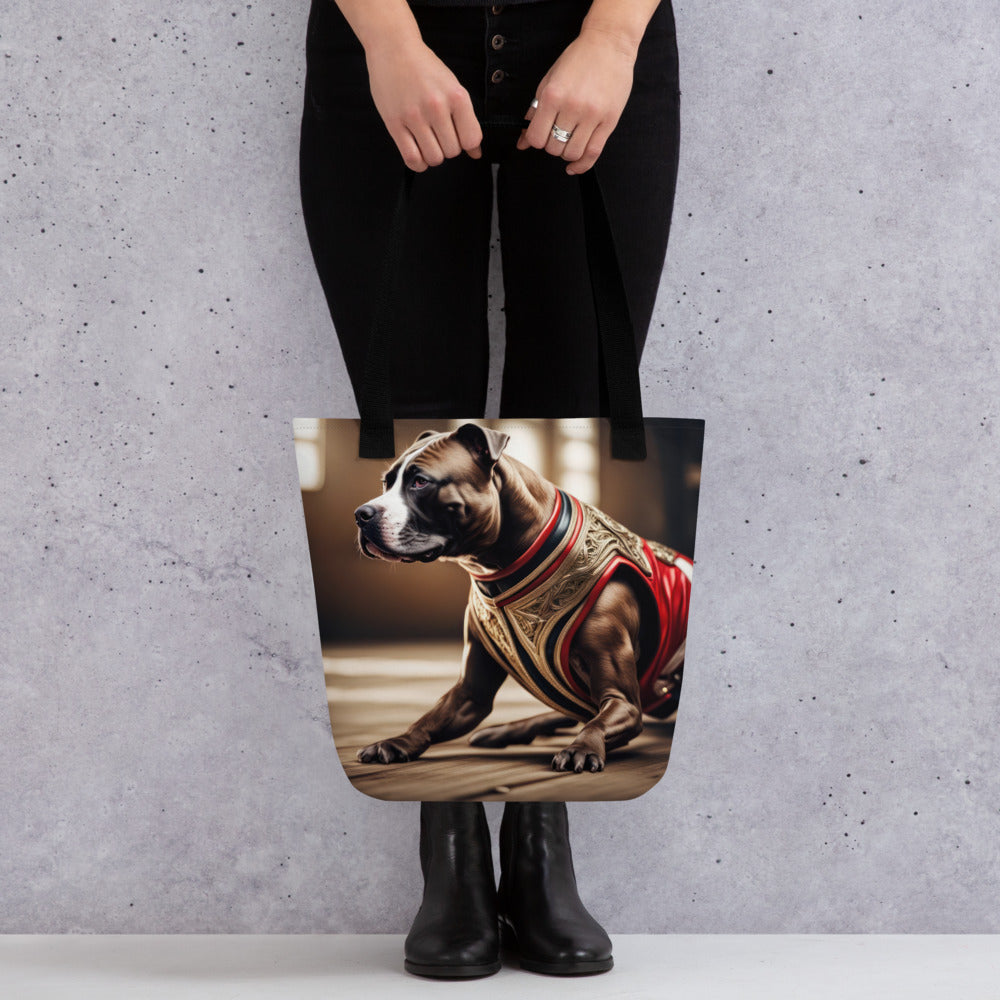 Tote bag-American Staffordshire Terrier V4