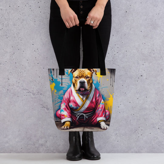 Tote bag-American Staffordshire Terrier V7