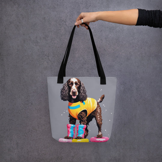 Tote bag-American Water Spaniel V2