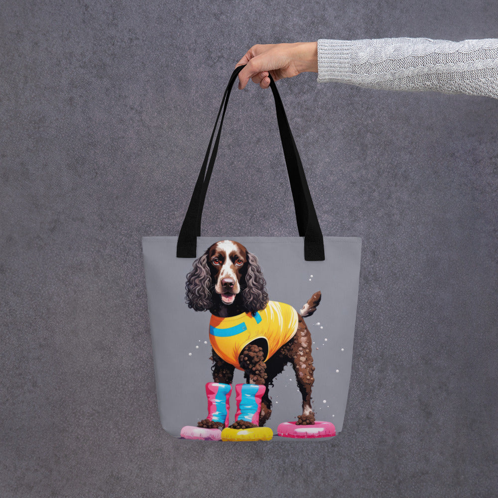 Tote bag-American Water Spaniel V2