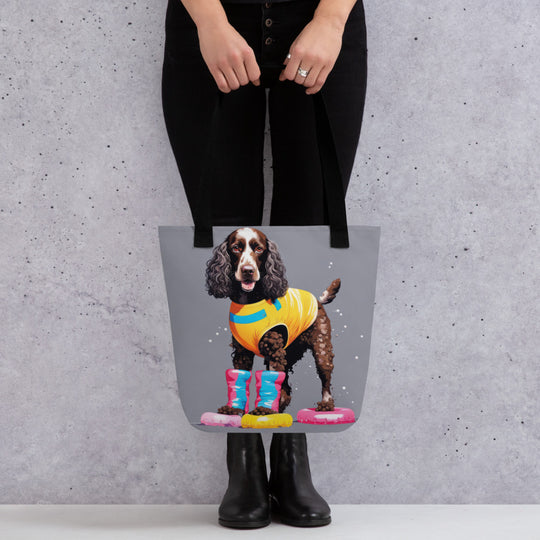 Tote bag-American Water Spaniel V2