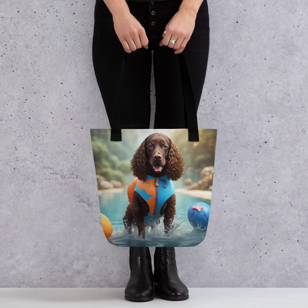 Tote bag-American Water Spaniel V3