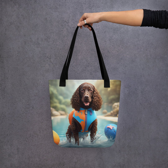 Tote bag-American Water Spaniel V3