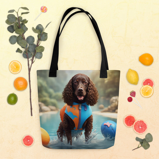 Tote bag-American Water Spaniel V3