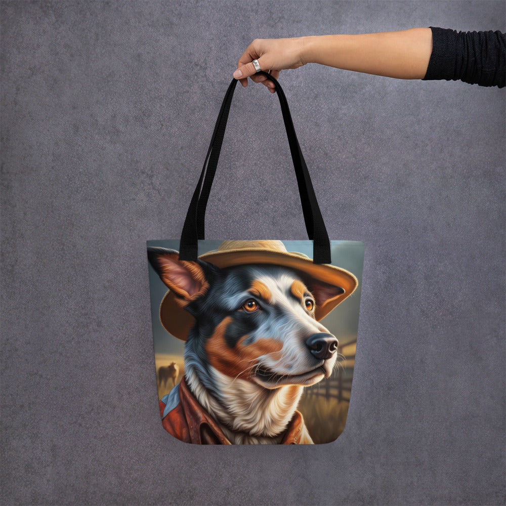 Tote bag-Australian Cattle Dog V3